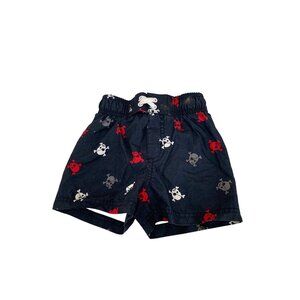 Circo Boys Infant Baby Size 12 Months Black Red Swim Trunk Shorts Board Skulls S